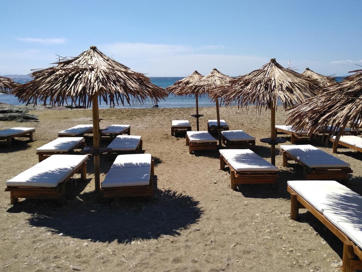 Nostos Beachfront Apartments&Studios Agios Ioannis  Exterior foto