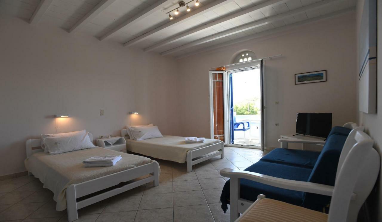Nostos Beachfront Apartments&Studios Agios Ioannis  Exterior foto