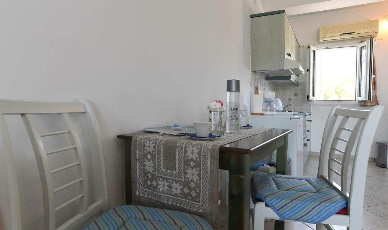 Nostos Beachfront Apartments&Studios Agios Ioannis  Exterior foto