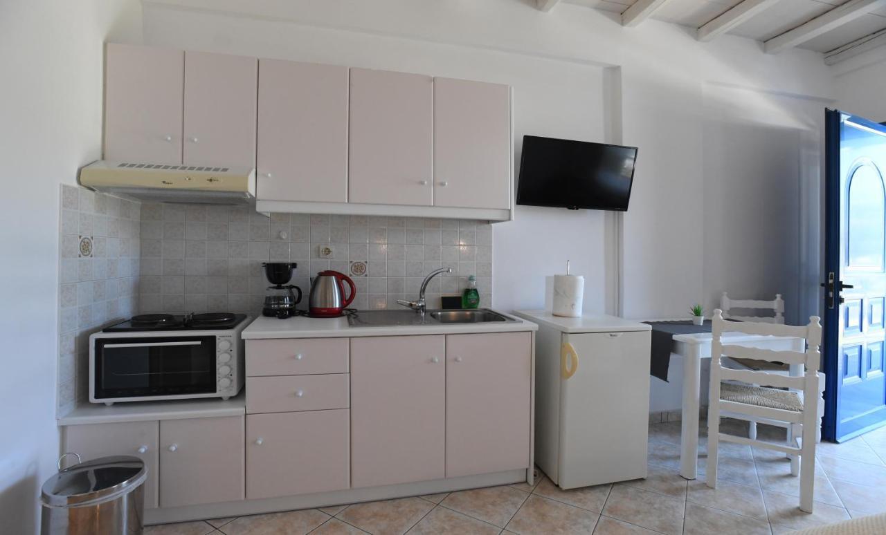 Nostos Beachfront Apartments&Studios Agios Ioannis  Exterior foto