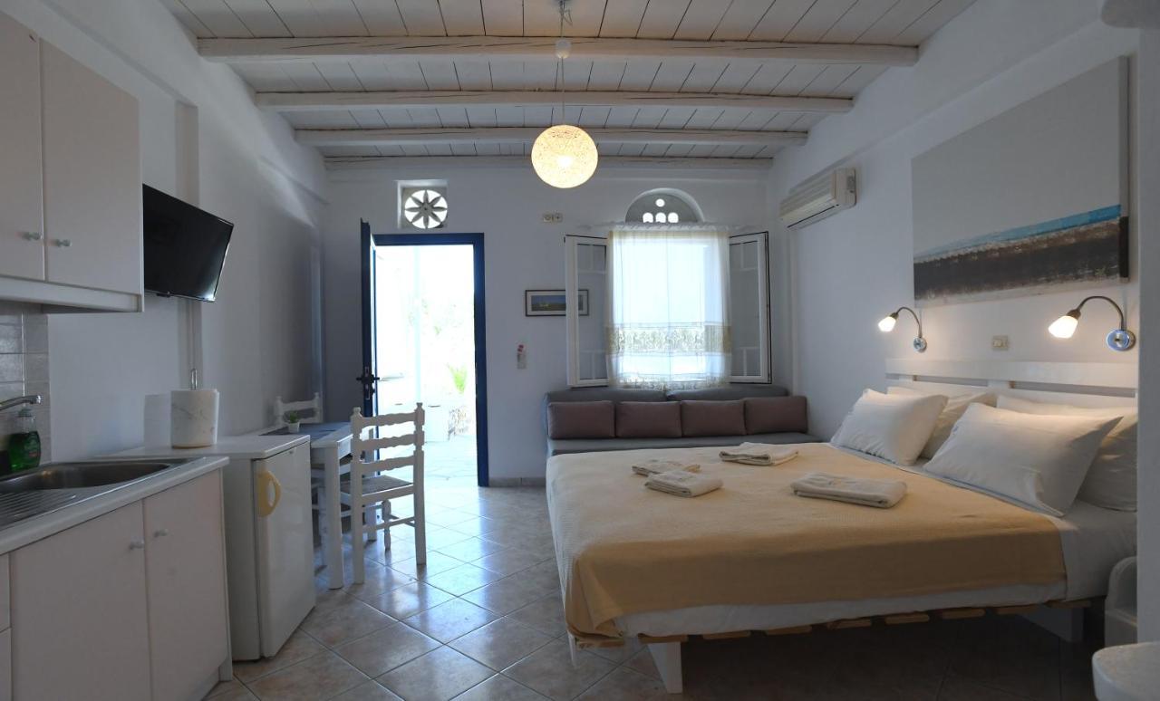 Nostos Beachfront Apartments&Studios Agios Ioannis  Exterior foto